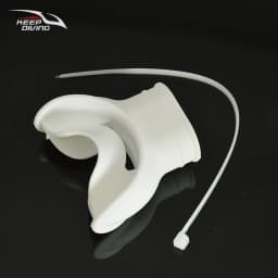1Pcs Scuba Diving Second Stage Silicone Mouthpieces Snorkel Regulator Octopus Mouthpieces Underwater Breathing Accessories
