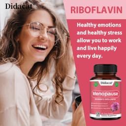Menopause Relief Capsules - Improves Metabolism, Support Weight Management, Hot Flashes, Night Sweats Mood Supplements for Women