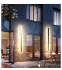 Waterproof, Wall, LED, Outdoor, IP65, Modern Style, Garden, Landscape Light, Villa, Light, Power Supply 85-265V, Adjustable