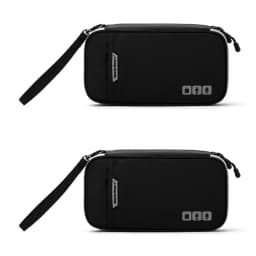 Travel Cable Organizer Bag Storage Pouch Carry Case Portable Waterproof Storage Bags for USB Charger Cable Cord and Electronics