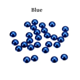 2/3/4/5/6/8/10/12/14 MM Acrylic Beads Pearl Imitation Half Round Flatback Colorful Bead For Jewelry Making DIY Accessories