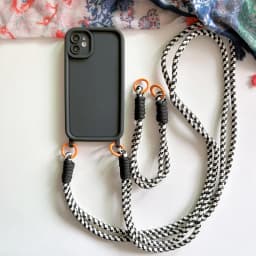 Crossbody Lanyard Silicone Phone Case For iphone 17 Air 16E 16 15 14 13 12 11 Pro Max Plus Soft Back Cover