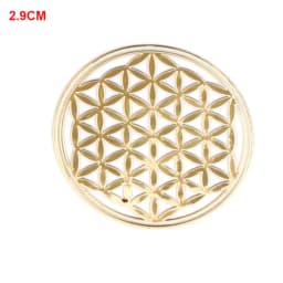 7 Chakra Copper Energy Tower Orgonite Stickers Flower Life Tree Pyramid Epoxy Resin Fillings Material Jewelry Making DIY Crafts