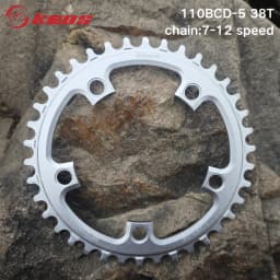 DECKAS KEOS 110BCD Chainring 36T-52T Bicycle Chainwheel forShimano SRAM 5 Bolt Road Bike Narrow Wide Crank Bike Accessories