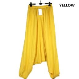 2026 Spring Women Casual Loose Harem Pants Solid Elastic Waist Summer Wide Leg Pants Plus Size Cotton Linen Trousers 4XL 5XL