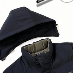 2026 Men Middle Aged Casual Jacket Hooded Thickened Padded Winter Warm Dad Business Coat Outerwear Jacket