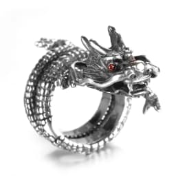 Vintage Mf Doom Mask Knuckle Rings For Men Gladiator Punk Egyptian Pharaoh Male Adjustable Ring Accessories Anillos Goticos
