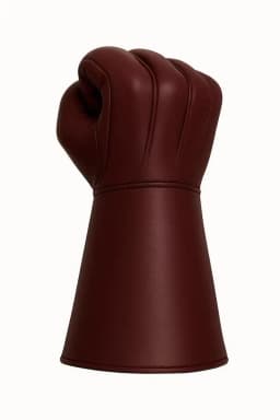 Goatskin gloves men's thin single leather driving autumn and winter plush warm cycling motorcycle touch screen leather gloves me