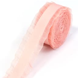 5Yards/Roll Pleated Stretch Lace Trims Ribbons Ruffled Elastic Band Baby Hairband Belt Shoes Decorative Tapes DIY Craft Supplies