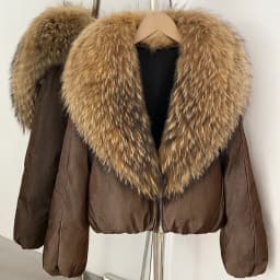 OFTBUY 90% White Duck Down Coat Luxury Winter Puffer Jacket Women Female Real Natural Fox Raccoon Fur Thick Warm Parkas