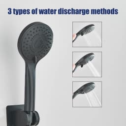 Concealed Shower Set Two-In-One Shower Set, Long Hose, 8/10-inch High-Pressure Rainfall Shower Head Rainfall Bath Shower