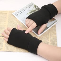 Fingerless Gloves Keep Warm Lovers Men and Women Winter Half Finger Outdoor Riding Driving Non-Slip Office Writing New Fashion