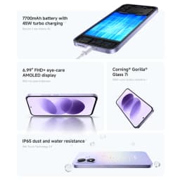 Global Version Xiaomi Redmi Note 17 4G Smartphone 6.99" FHD+ AMOLED Display Snapdragon® 6s 4G Gen 2 CPU 7700mAh 45W 50MP Camera