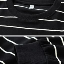 Striped Sweatshirt Men 8XL Plus Size Sweatshirt Spring Autumn Striped Pullover Fashion Casual Sweatshirts Male Big Size 8XL