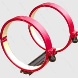 63-230mm Heavy Duty Telescope Mirror Mounting Ring Precision Aluminum Clamp for Astronomical Tube Optics