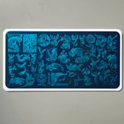 XMQ STAMPING NAIL PLATES FLOWER TEMPLATES