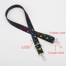 Bag Strap Handbag Belt Wide 2.5CM Shoulder Bag Strap Replacement Strap Accessory Bag Part Adjustable Belt For Bags 140cm