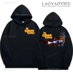 Men Women Game Long Sleeve It Takes Two Hoodie Hoody Girlfriend Boyfriend Couple Clothes Kodi Xiaomei Wife Husband Gifts Hoody