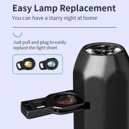 Car Starry Sky Projector Lamp USB Powered Night Light With Galaxy Christmas Film Flexible Neck Auto Ceiling Romantic Lighting