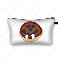 The Vampire Diaries Cosmetic Case DAMON Women Makeup Bag TVD Lipstick Storage Bags Harajuku Zipper Pouch Cute Toiletry Bags
