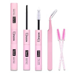 Lash Cluster Glue, Lash Bond and Seal Waterproof, Bond & Seal Eyelash Glue for Clusters, Eyelash Adhesive Black Long-Lasting 72H