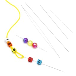 5PCS Open Curved Beading Needles Pins Jewelry Making Tools Stainless Steel Needle for Bead Threading Pins DIY Necklace Bracelet