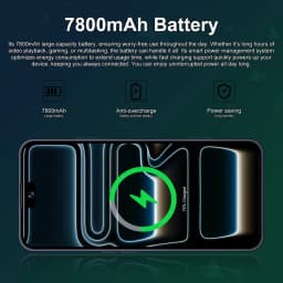 K-Touch Mobile Phones A17 Pro Max Smartphone 7.3 Inch Android 15 Cell Phone 16+48MP 5G Dual Card Dual Standby 7800mAh Global Version Cellphones