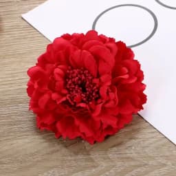 Holiday Hair Clip Peony Flower Design Beach Boho Straw Hat Accessory DIY Headband for Women