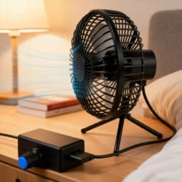 DC 4-12V 5W Mini USB Fan Speed Controller Airflow Regulator Quiet Low Noise Portable Multi-Speed Adjustable Module