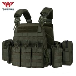 YAKEDA Quick disassembly training vest, detachable and expandable, comfortable, breathable, wear-resistant and tear resistant