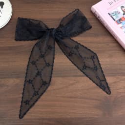 Super fairy lace headband women's versatile long bow tie hair rope forest style sweet tied hair ribbon long scarf waist belt