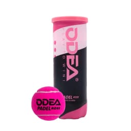 ODEA Padel Balls Pink,High Bounce Durable Training Tennis Balls,Vacuum Sealed for Competitive Matches