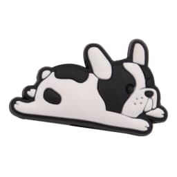 New Arrival 1pcs PVC Cute Cartoon Shoe Charms Fit Wristbands Kawaii Animal Dog Mom Bone Hole Slipper Decoration Shoe Accessories