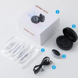 NEW Smart Anti-Snoring Devices Magnetic Anti Snore EMS Easy Breathe Improve Sleeping Aid Apnea Guard Night Device Dropshipping