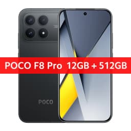 POCO F8 Pro 5G Global Version 50MP 6210mAh Smartphone Snapdragon® 8 Elite 6.59" 120Hz POCO HyperRGB AMOLED Display