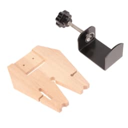 1Set Bench Pin Clamp V-Slot Fixing Clip For Workbench Wooden Adjustable Jewelry Clamp Tool