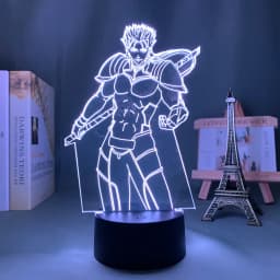 Anime 3d Light Fate Stay Night Saber for Bedroom Decor Birthday Gift Manga Fate Stay Night Led Night Light Lamp Saber