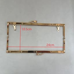 Kiss Lock Clasp Purse Frame with Chain Rings for Wallet Making Handbag Marriage Bag Closure Parts and Accessories with Screws