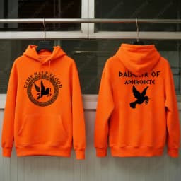 Camp Half Blood Hoodies Fall Winter Half Camp Game Men Women Orange Pullovers Percy Jackson Daughter Halloween Men Sweatshirt