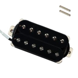 Phrilam Pro HH High Output Alnico5 6 Non &6 Adjustable Humbucker Neck/50mm7.6K Bridge/52mm Pickups8.8/16.5K for Electric Guitar