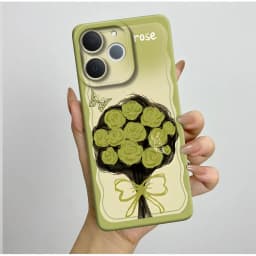 For Realme Note 70T Phone Case Aesthetic Butterfly Flower Anti Drop Protection Covers For Realme Note 70 T Note70T Bumper Casing