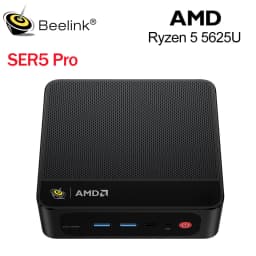 Beelink Mini PC SER5 Max AMD R7 7735HS Ryzen3 3200U R5 5500U 5625U 16G RAM 500G M.2 NVME SSD Type-C Gaming Mini Desktop Computer