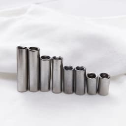 10 Pieces Connecting Pipe Rivet Cheese M3 Thread Diy Knife Material Making Knife Handle Screw Cylindrical Nuts