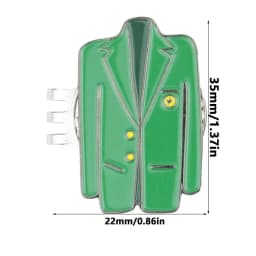 Golf Ball Mark Alloy Multicolor Tiger Green Jacket Marker Woods Mark Golf Ball Position Green Golf Hat Clip Golf Accessories