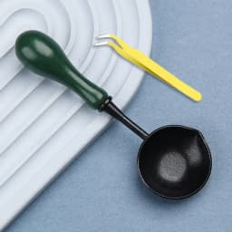 High-Quality Lacquer Seal Non Stick Spoon Sealing Wax Spoon Stamp Seal Heating Lacquer Wax Tool Anti Stick Easy To Clean