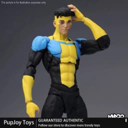 New Mess Toys Invincible Mark Grayson Classic First Suit Blue-Black New Suit Toys Gifts Collectibles Action Figure For Hobbyist