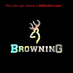 Browning Body Deer Stickers Cool Vinyl Car Sticker Waterproof Removable Decals Car Bumper Decor Funny Laptop Decals Decoration