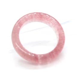 Women's Healing Crystal Stone Band Ring Dainty Finger Jewelry Natural Amethyst Rose Quartz Lapis Lazuli Labradorite Gemstone