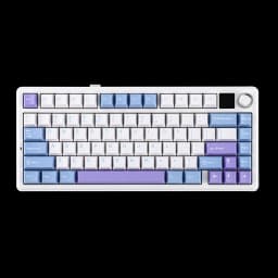 EPOMAKER X AULA F75 MAX Compact 75% ANSI Layout Wired/Bluetooth/2.4GHz Wireless Mechanical Keyboard with TFT Screen and a Knob