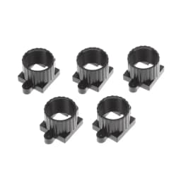 5Pcs M12 Lens Base 18mm Mounting Hole Spacing 6mm 8.5/10/12/13mm High Plastic Lens Holder PCB Board Module Lens Mount Connector